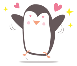 Little French Pingu v2 sticker #13342029