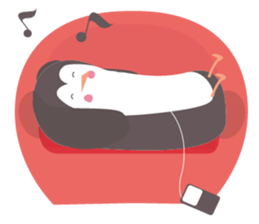 Little French Pingu v2 sticker #13342030