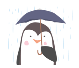 Little French Pingu v2 sticker #13342051