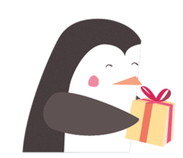 Little French Pingu v2 sticker #13342053