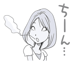 This is a lucky madonna line sticker sticker #13342262