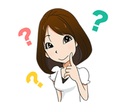 This is a lucky madonna line sticker sticker #13342278