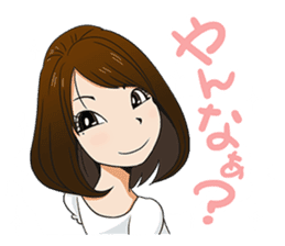 This is a lucky madonna line sticker sticker #13342279