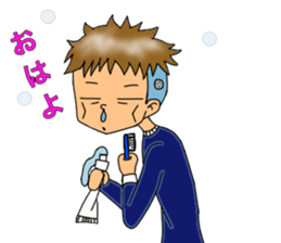 showa exotic boy sticker #13342878