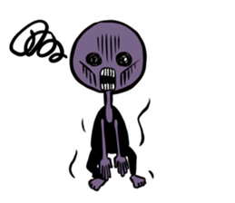 Halloween Night Monster sticker #13343361