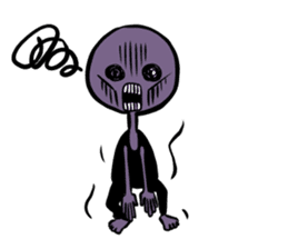 Halloween Night Monster sticker #13343361