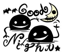 Halloween Night Monster sticker #13343379
