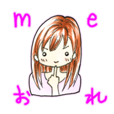 The Casual Japanese and English Stickers sticker #13343383