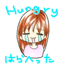 The Casual Japanese and English Stickers sticker #13343392