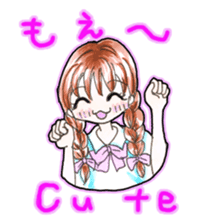 The Casual Japanese and English Stickers sticker #13343412