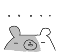 Miharu cute bear stickers! sticker #13343770