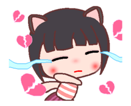 My sweet Catme A4 sticker #13343838