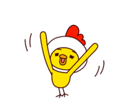 HE IS A CHICK 3. sticker #13343970