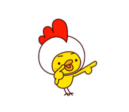 HE IS A CHICK 3. sticker #13343976