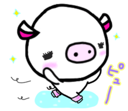 Winter of events Christmas New Year sticker #13344054