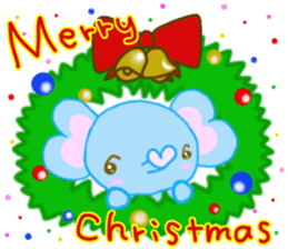 Winter of events Christmas New Year sticker #13344067