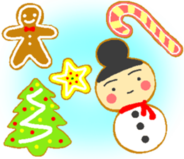 onmayu dango chan - winter - sticker #13344097