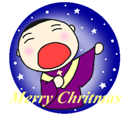 onmayu dango chan - winter - sticker #13344098
