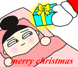 onmayu dango chan - winter - sticker #13344099