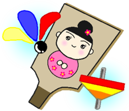 onmayu dango chan - winter - sticker #13344114