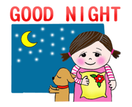 Lu Lu loves you--animated stickers sticker #13344715