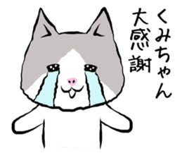 Kumichan cat sticker #13344742