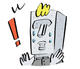 Stone school sticker #13345398