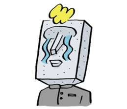 Stone school sticker #13345399