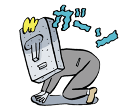 Stone school sticker #13345400