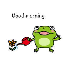 Everyday of frog sticker #13346134