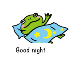 Everyday of frog sticker #13346135