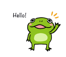 Everyday of frog sticker #13346136