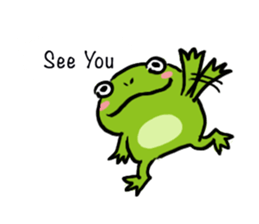 Everyday of frog sticker #13346137