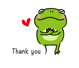 Everyday of frog sticker #13346142