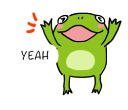 Everyday of frog sticker #13346144