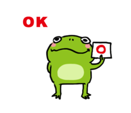 Everyday of frog sticker #13346145