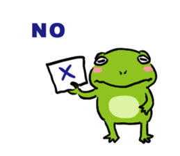 Everyday of frog sticker #13346146