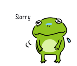 Everyday of frog sticker #13346148