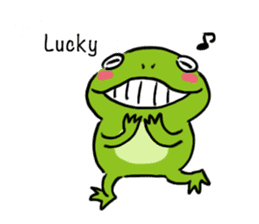 Everyday of frog sticker #13346149