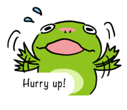 Everyday of frog sticker #13346156