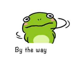 Everyday of frog sticker #13346161