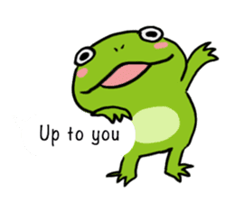 Everyday of frog sticker #13346167