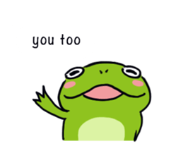Everyday of frog sticker #13346172