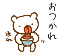 Mentai bear sticker #13346281