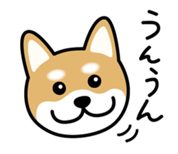 Cute! Shibainu Stickers sticker #13346926