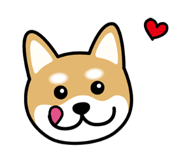 Cute! Shibainu Stickers sticker #13346946