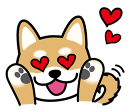 Cute! Shibainu Stickers sticker #13346948