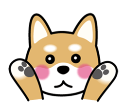 Cute! Shibainu Stickers sticker #13346949