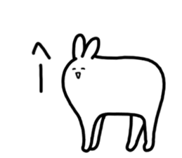 Lepus arcticus 28 sticker #13347204
