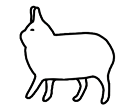Lepus arcticus 28 sticker #13347217